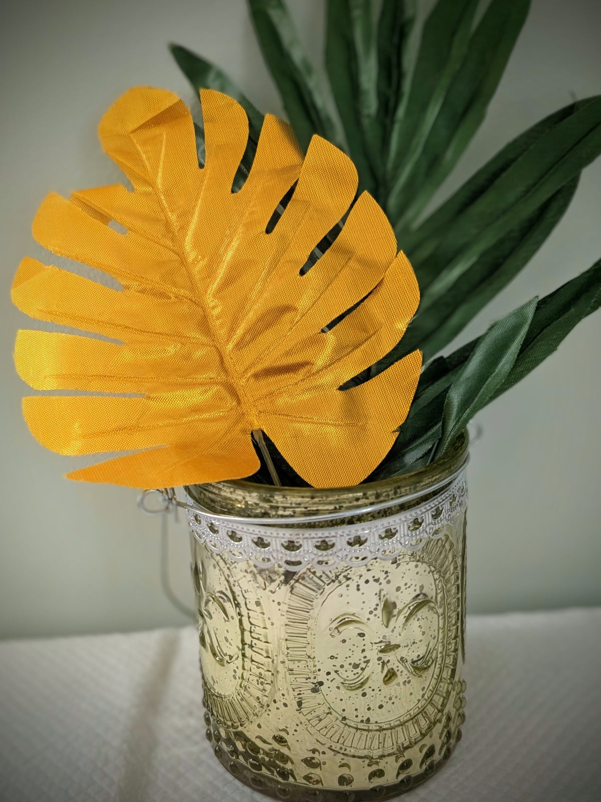 Glass Limeade Vase